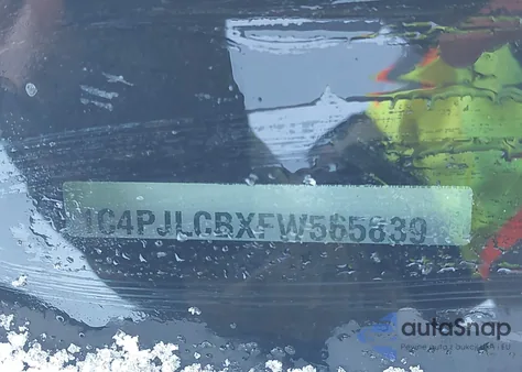 2015 Jeep Cherokee Latitude из США, поврежденный, VIN 1C4PJLCBXFW565839